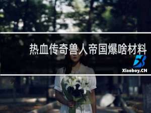 热血传奇兽人帝国爆啥材料