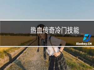 热血传奇冷门技能