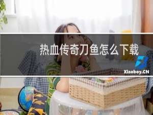 热血传奇刀鱼怎么下载