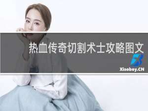 热血传奇切割术士攻略图文