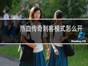 热血传奇刺客模式怎么开