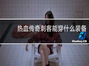 热血传奇刺客能穿什么装备