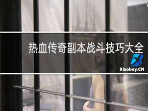 热血传奇副本战斗技巧大全