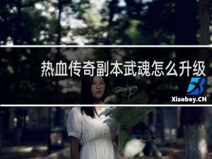 热血传奇副本武魂怎么升级
