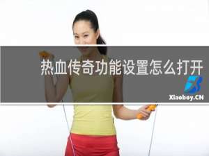 热血传奇功能设置怎么打开