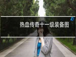 热血传奇十一级装备图