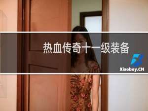热血传奇十一级装备