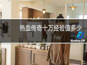 热血传奇十万经验值多少