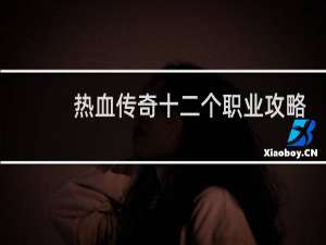热血传奇十二个职业攻略