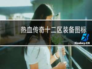 热血传奇十二区装备图标