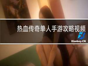 热血传奇单人手游攻略视频