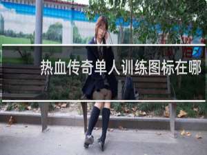 热血传奇单人训练图标在哪