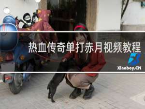热血传奇单打赤月视频教程