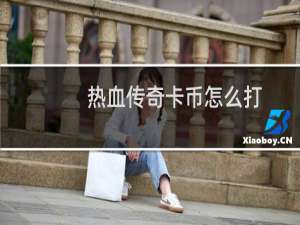 热血传奇卡币怎么打