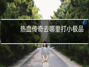 热血传奇去哪里打小极品