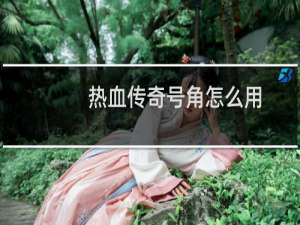 热血传奇号角怎么用