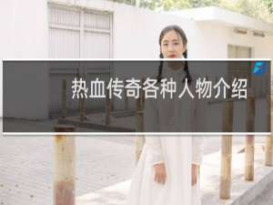 热血传奇各种人物介绍