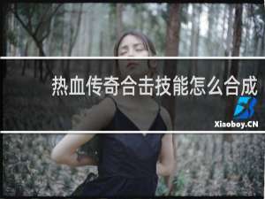 热血传奇合击技能怎么合成