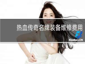热血传奇名牌装备维修费用