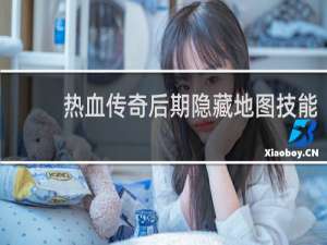 热血传奇后期隐藏地图技能