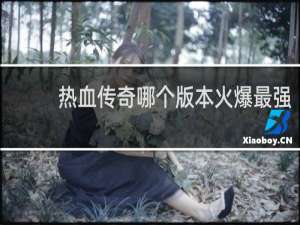 热血传奇哪个版本火爆最强
