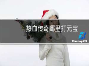热血传奇哪里打元宝
