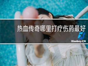 热血传奇哪里打疗伤药最好