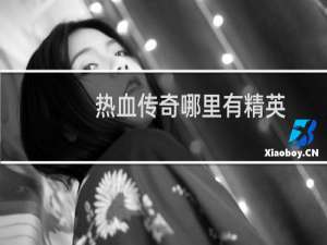 热血传奇哪里有精英