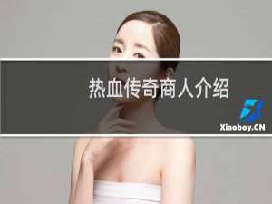 热血传奇商人介绍
