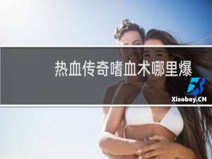 热血传奇嗜血术哪里爆