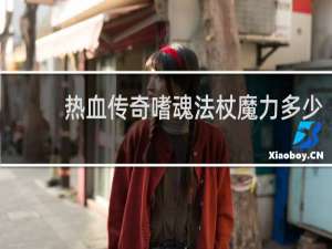 热血传奇嗜魂法杖魔力多少