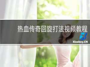 热血传奇回旋打法视频教程