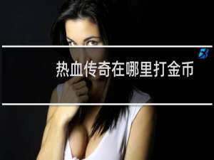 热血传奇在哪里打金币