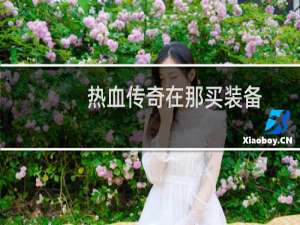 热血传奇在那买装备