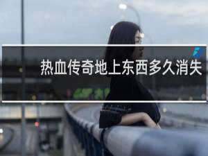 热血传奇地上东西多久消失