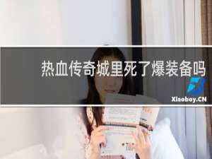 热血传奇城里死了爆装备吗