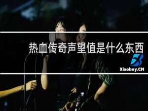 热血传奇声望值是什么东西