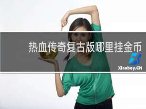 热血传奇复古版哪里挂金币