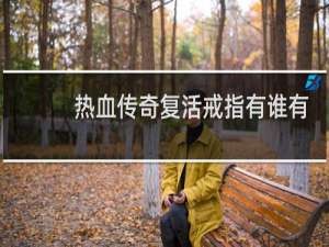 热血传奇复活戒指有谁有