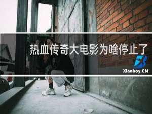 热血传奇大电影为啥停止了