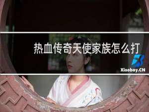 热血传奇天使家族怎么打