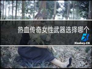 热血传奇女性武器选择哪个