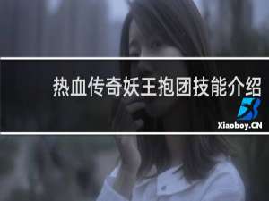 热血传奇妖王抱团技能介绍