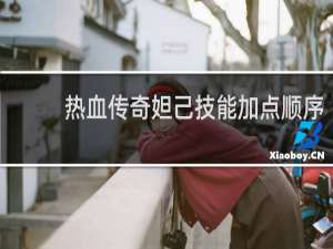 热血传奇妲己技能加点顺序