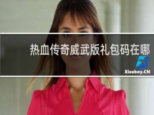 热血传奇威武版礼包码在哪