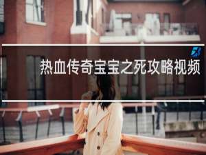 热血传奇宝宝之死攻略视频