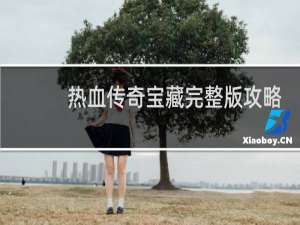 热血传奇宝藏完整版攻略