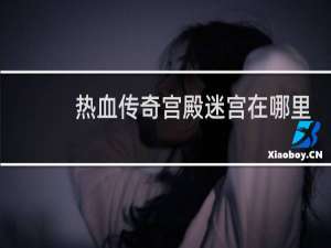 热血传奇宫殿迷宫在哪里