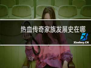熱血傳奇家族發展史在哪