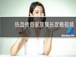 热血传奇家族族长攻略视频